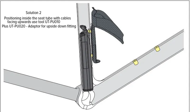 Campagnolo EPS V2 Upside Down Adapter